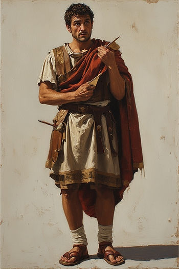 Caesar Crosses the Rubicon, Promises to Protect Rome from a Dozen Suspicious Men in Capes